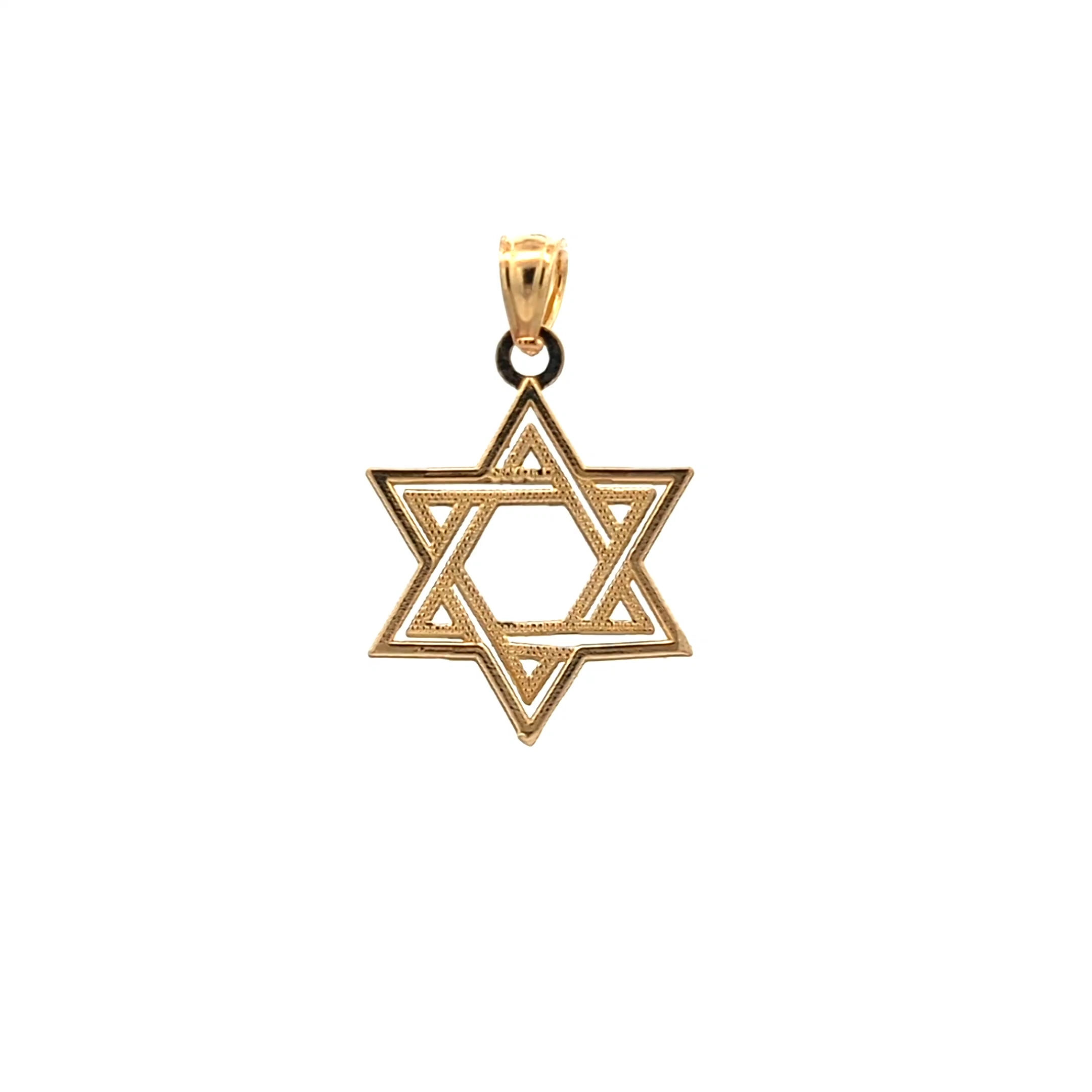 14K Yellow Gold Pendant