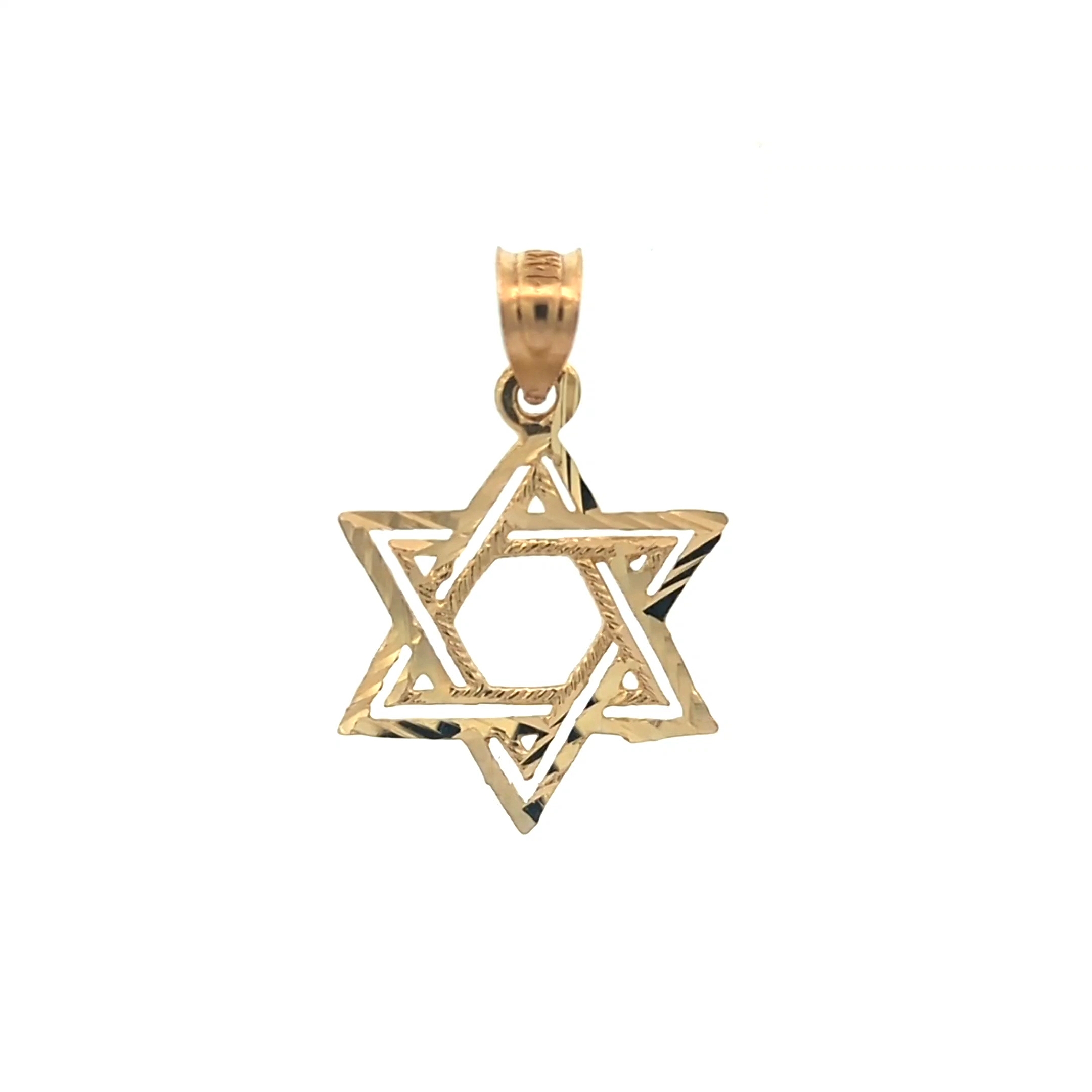 14K Yellow Gold Pendant